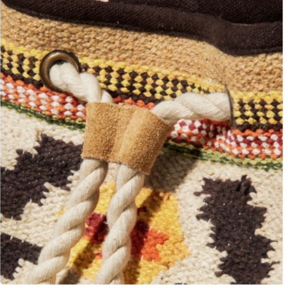 NWT! Bohemian Handmade Ruggine Tote or Backpack - Picture 7 of 11